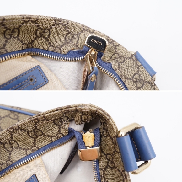 AN34❤️ GUCCI GG Plus Monogram Flat Messenger Bag - Picture 12 of 14